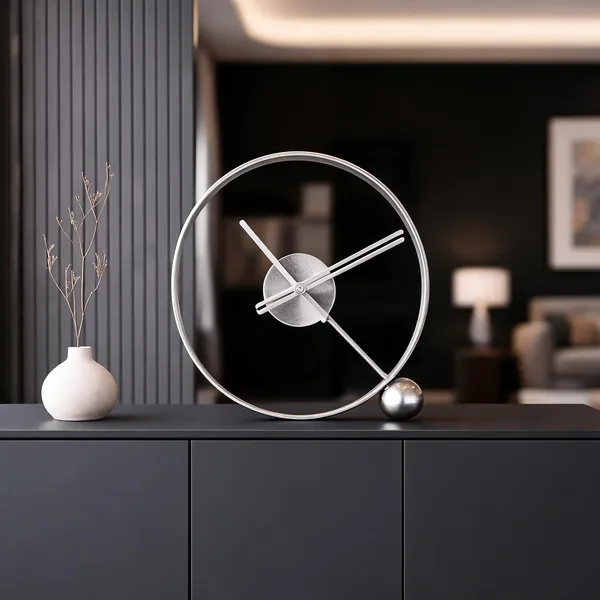 Iron_Modern_Minimalist_Open_Frame_Table_Clock