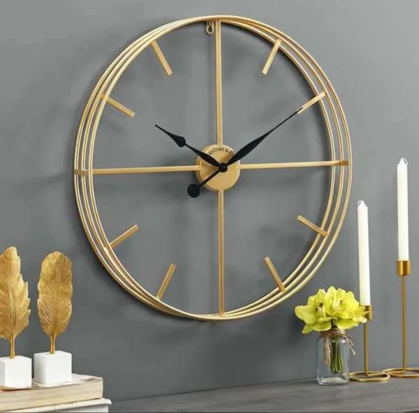 Iron_Modern_Concentric_Ring_Open_Frame_Wall_Clock
