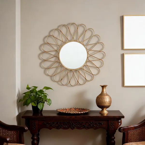 Iron_Decorative_Floral_Loop_Round_Wall_Mirror