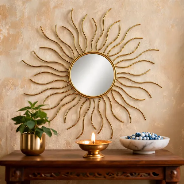 Iron_Modern_Sunburst_Round_Wall_Mirror