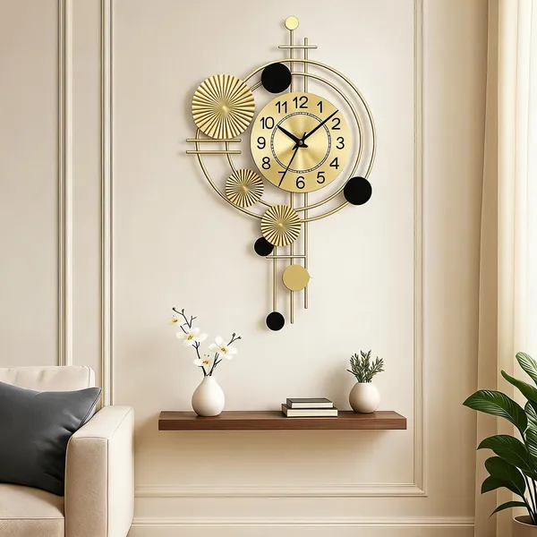 Iron_Modern_Sunburst_Geometric_Wall_Clock