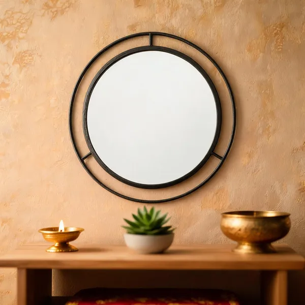 Iron_Modern_Concentric_Open_Frame_Round_Wall_Mirror