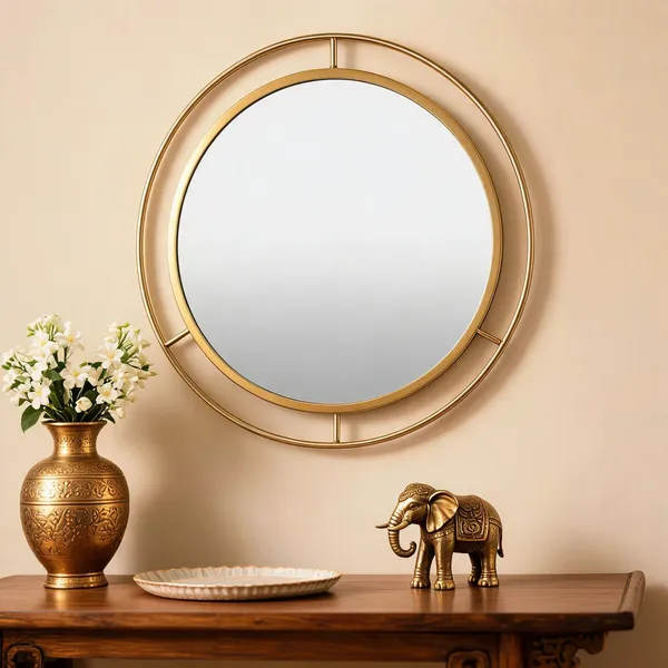 Iron_Modern_Concentric_Round_Gold-Tone_Wall_Mirror