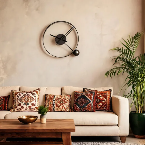 Iron_Minimalist_Open_Frame_Round_Wall_Clock