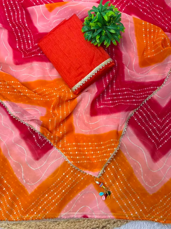Multicolour_Cotton_Geometric_Wave_Print_Saree_For_Women