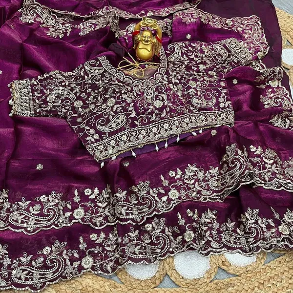 Purple_Cotton_Silver_Embroidered_Paisley_Saree_For_Women