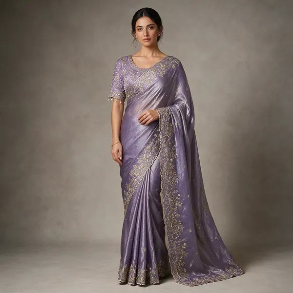 Purple_Cotton_Embroidered_Saree_For_Women