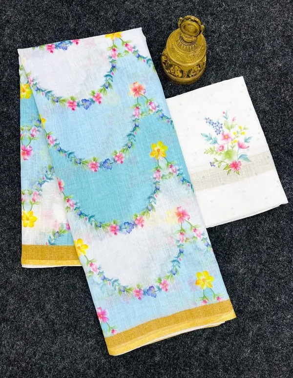 Linen_Digital_Printed_Saree