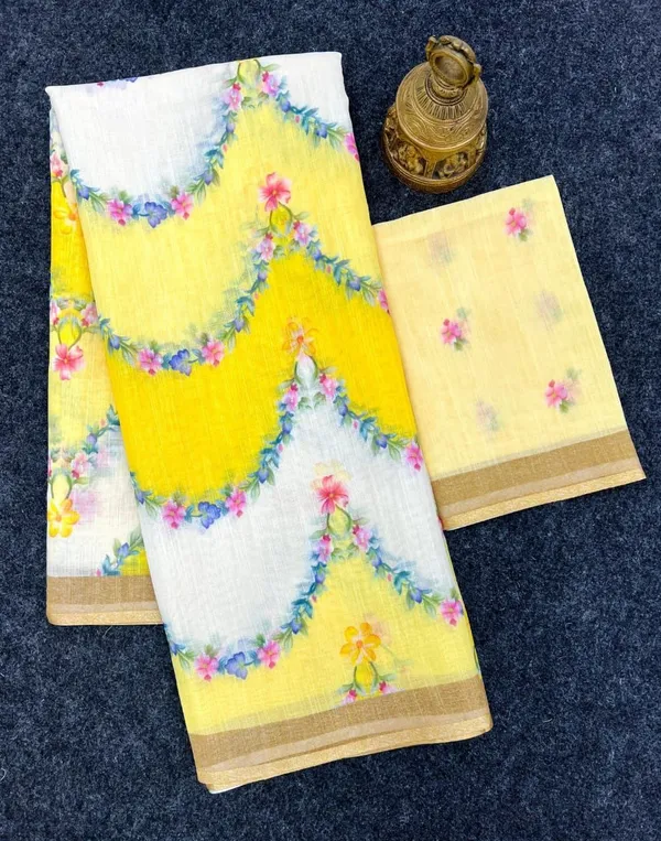 Linen_Digital_Printed_Saree
