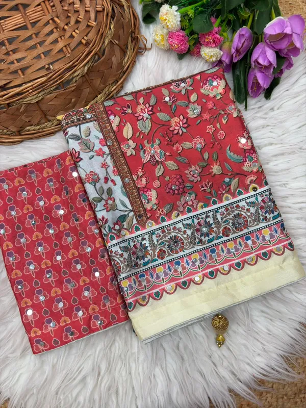Multicolour_Cotton_Floral_Geometric_Print_Saree_For_Women