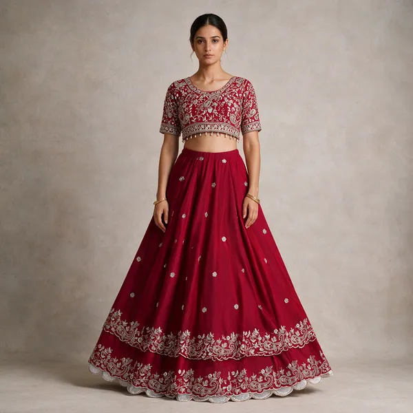 Magenta_Cotton_Paisley_Embroidered_Saree_For_Women