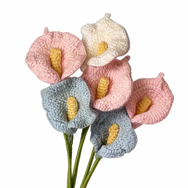 Multicolor_100%_Premium_Cotton_Yarn_4-Ply_Crochet_Artificial_Flowers_For_Home_Decor