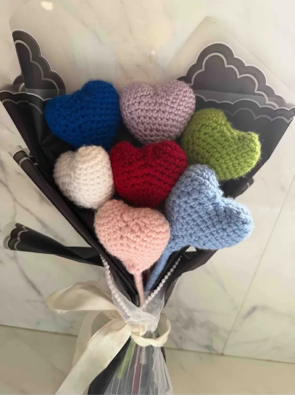 Multicolor_100%_Premium_Cotton_Yarn_4-Ply_Crochet_Flower_Bouquet_For_Gifting