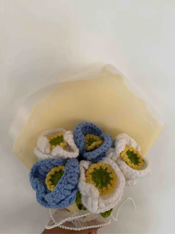 Multicolor_100%_Premium_Cotton_Yarn_4-Ply_Crochet_Flower_Bouquet_For_Gifting