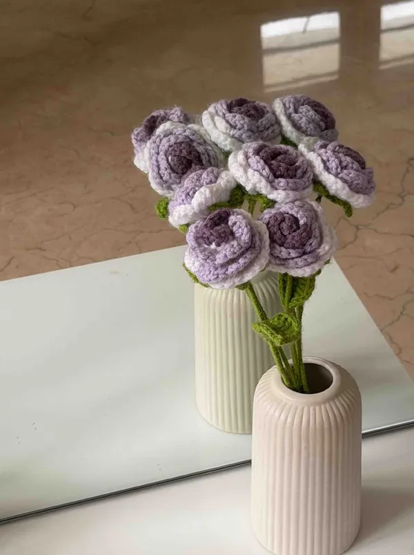 Purple_100%_Premium_Cotton_Yarn_4-Ply_Crochet_Artificial_Flowers_For_Home_Decor