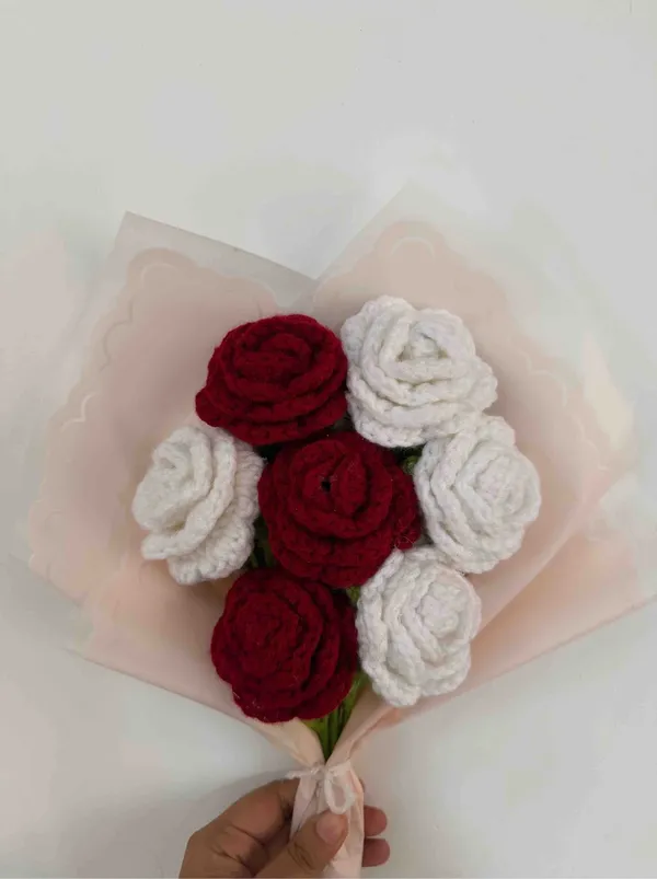 Multicolor_100%_Premium_Cotton_Yarn_4-Ply_Crochet_Flower_Bouquet_For_Gifting