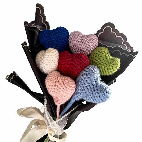 Multicolor_100%_Premium_Cotton_Yarn_4-Ply_Crochet_Flower_Bouquet_For_Gifting