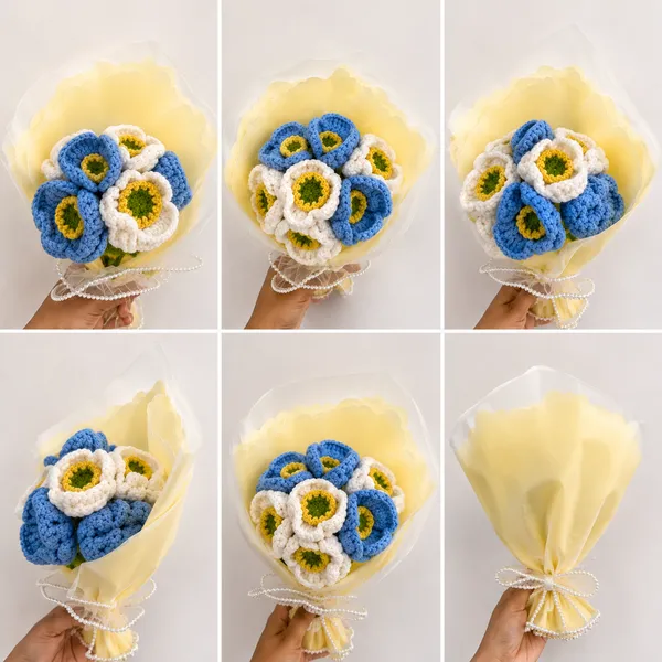 Multicolor_100%_Premium_Cotton_Yarn_4-Ply_Crochet_Flower_Bouquet_For_Gifting