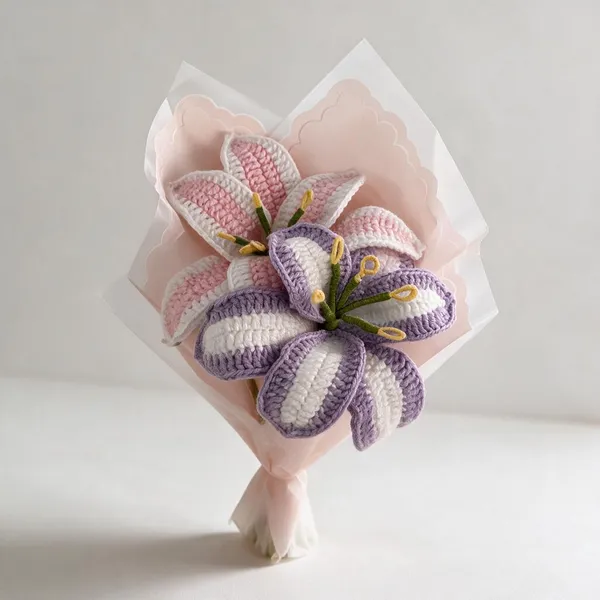 Multicolor_100%_Premium_Cotton_Yarn_4-Ply_Crochet_Flower_Bouquet_For_Gifting
