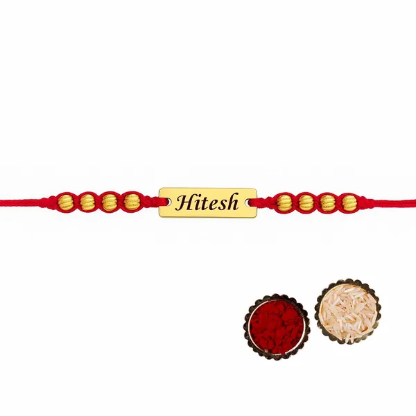 Personalized_Rakhi_With_Gold_Nameplate
