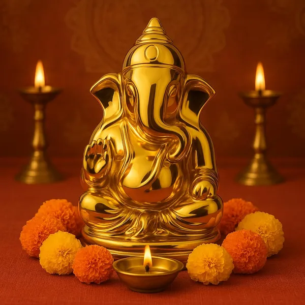 Ganesha_Ceramic_Idol