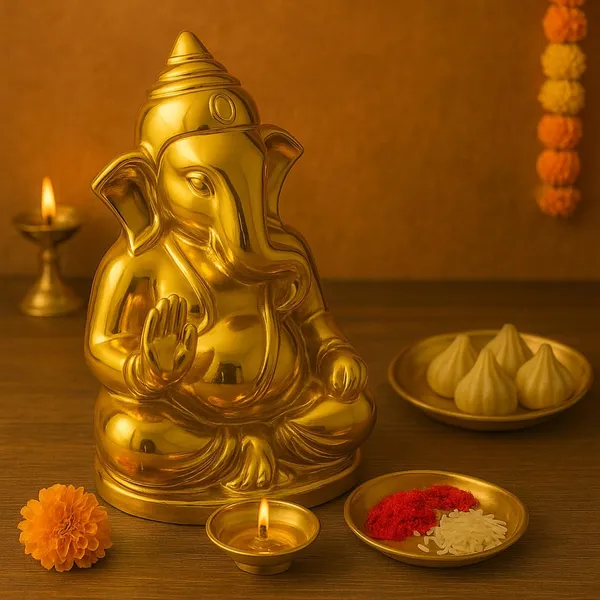 Ganesha_Ceramic_Idol