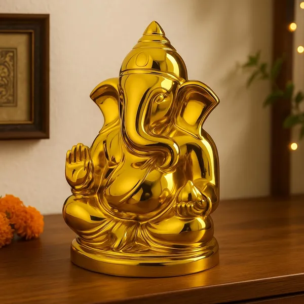 Ganesha_Ceramic_Idol