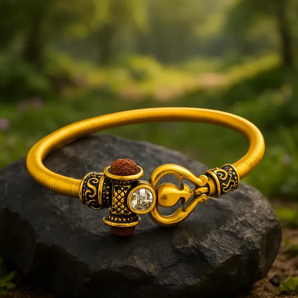 Rudraksha_Trishul_Bracelet