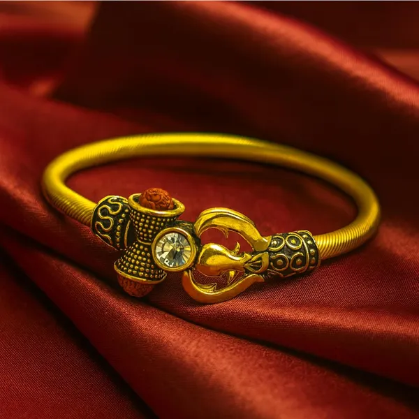 Rudraksha_Trishul_Bracelet