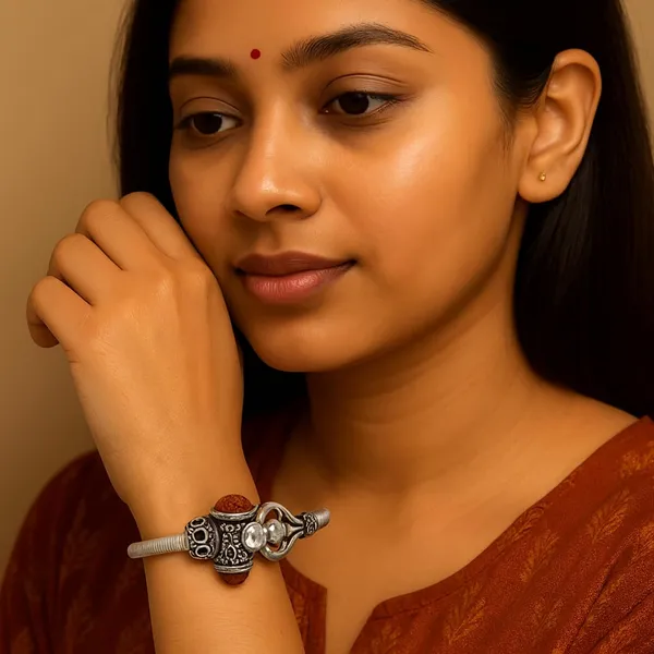 Rudraksha_Trishul_Bracelet_With_Damru_And_Evil_Eye