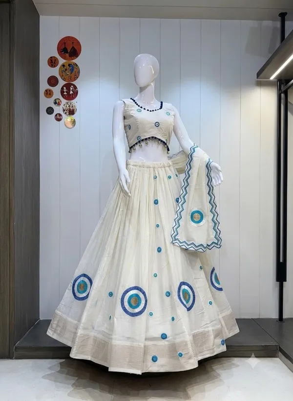Ivory_Embellished_Lehenga_Choli_Set_For_Women