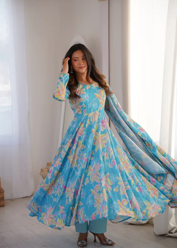 Blue_Floral_Anarkali_Suit_For_Women