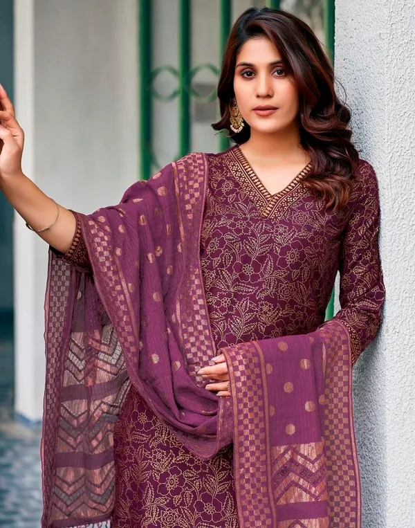 Purple_Printed_Straight_Kurta_Set_For_Women