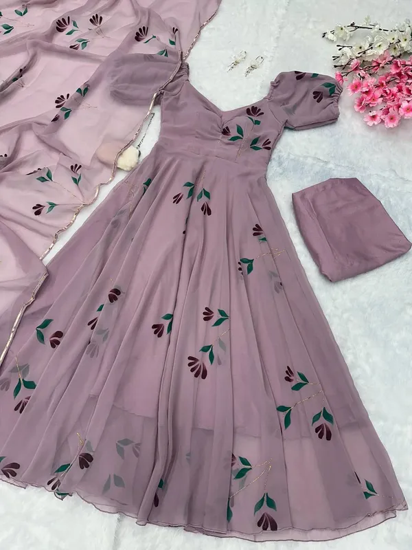 Purple_Printed_Anarkali_Suit_Set_For_Women