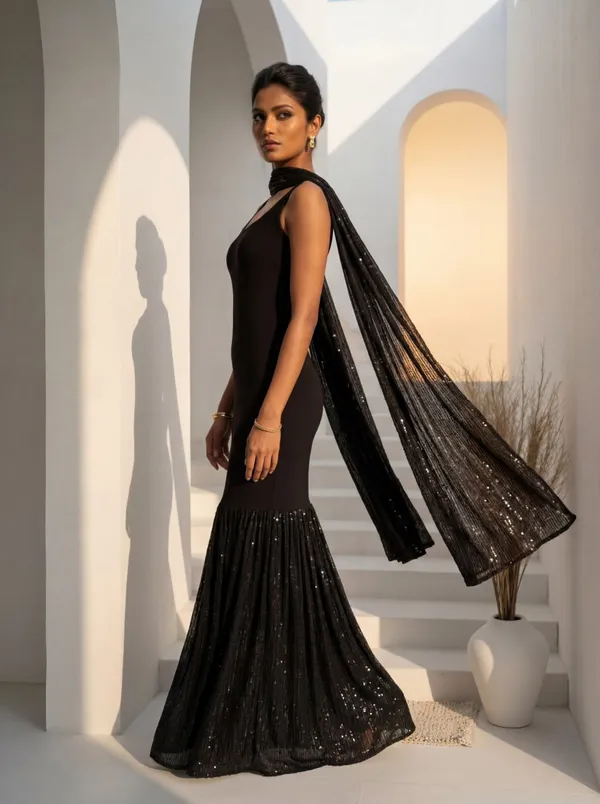 Black_Sequin_Mermaid_Gown_Dress_For_Women