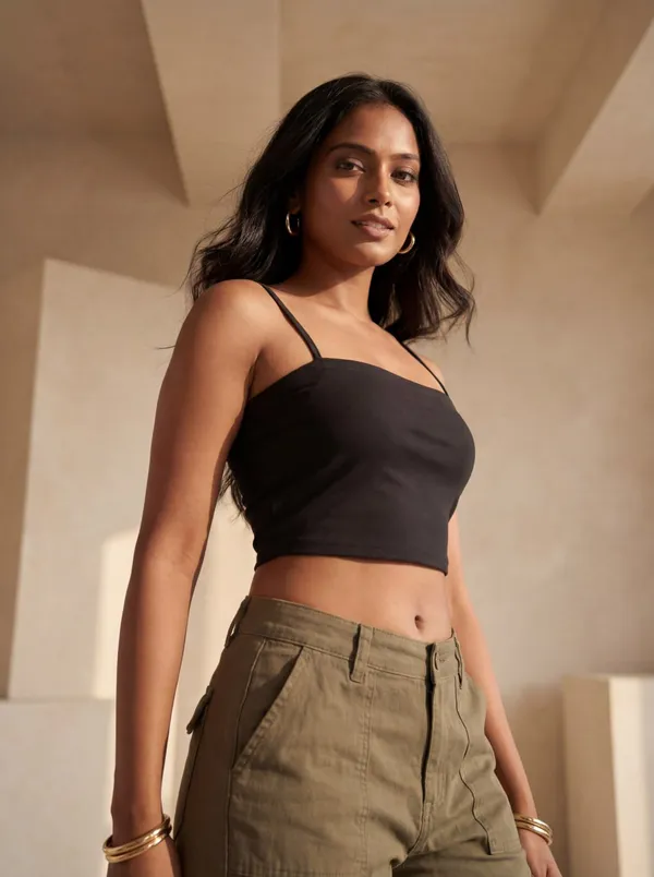 Black_Cropped_Camisole_Top_For_Women