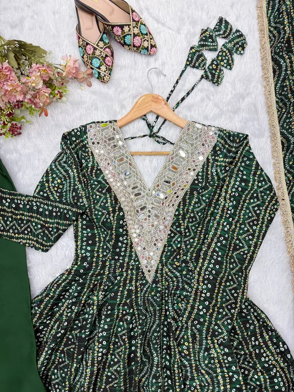 Green_Printed_Sharara_Set_For_Women