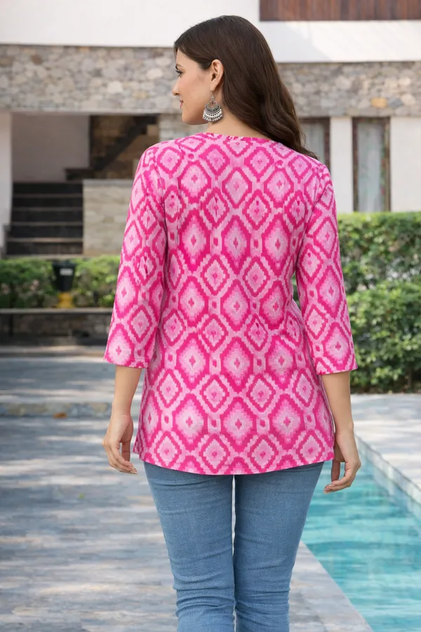 Pink_Printed_Regular_Fit_Tunic_Top_For_Women