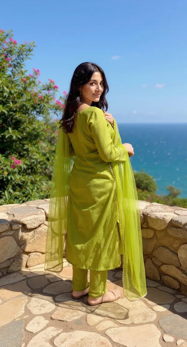 Green_Embroidered_Straight_Kurta_Set_For_Women