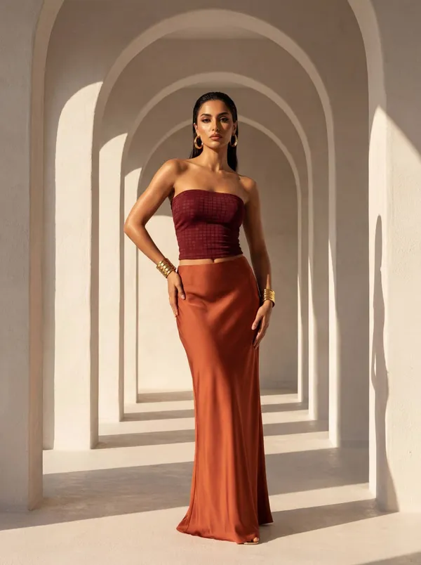 Maroon_Textured_Fitted_Tube_Top_For_Women