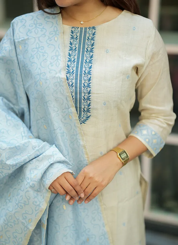 Cream_Straight_Kurta_Set_For_Women