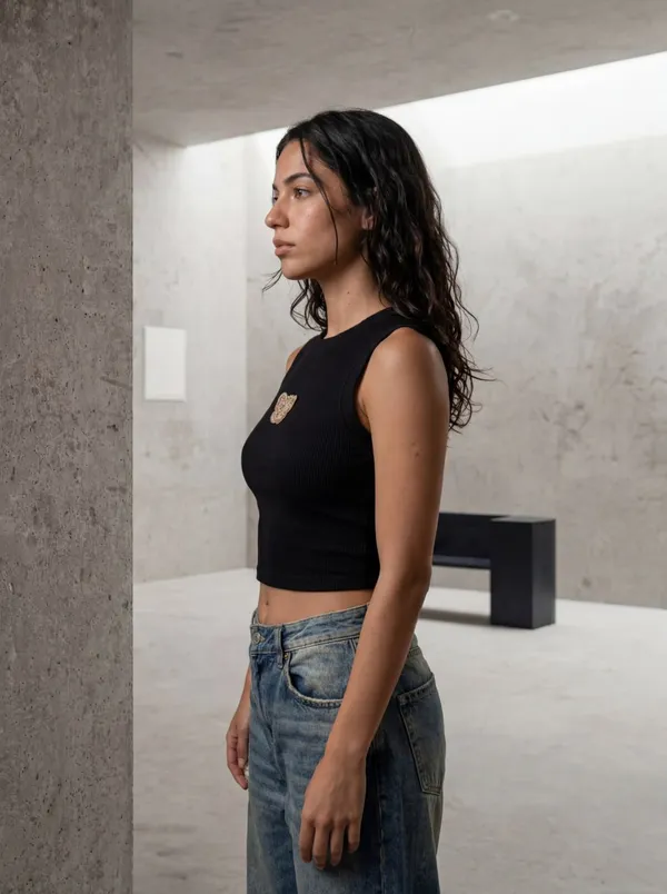 Black_Ribbed_Crop_Top_For_Women