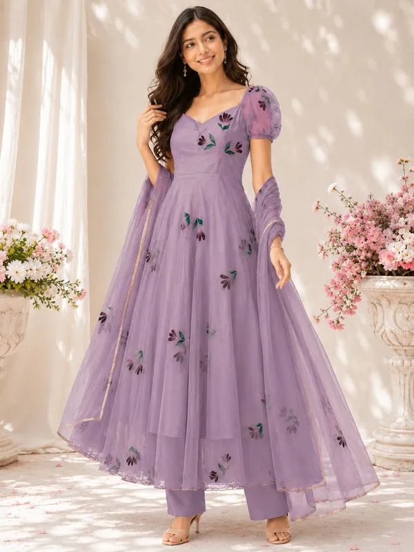 Purple_Printed_Anarkali_Suit_Set_For_Women
