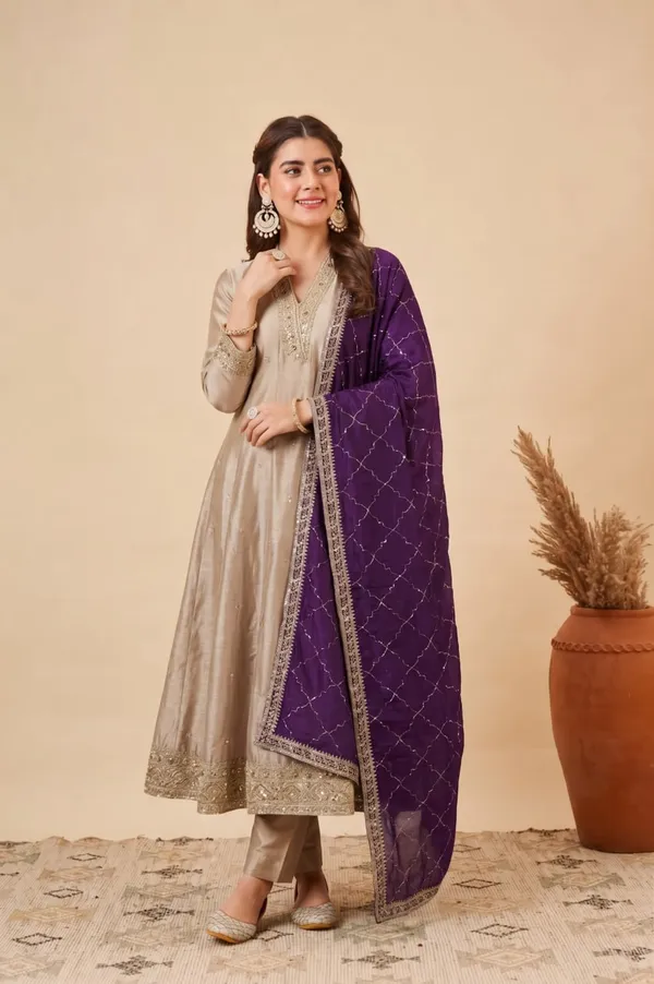 Beige_Embroidered_Straight_Kurta_Set_For_Women