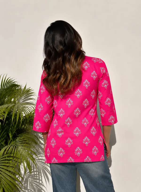 Pink_Printed_Relaxed_Fit_Tunic_For_Women