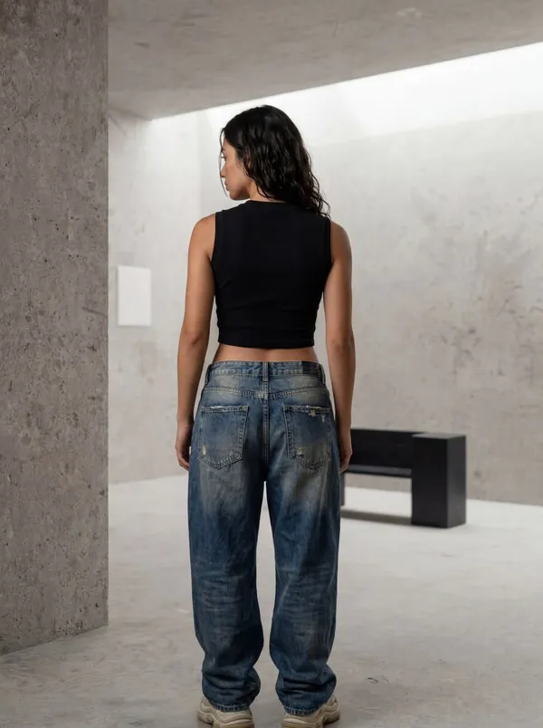 Black_Ribbed_Crop_Top_For_Women