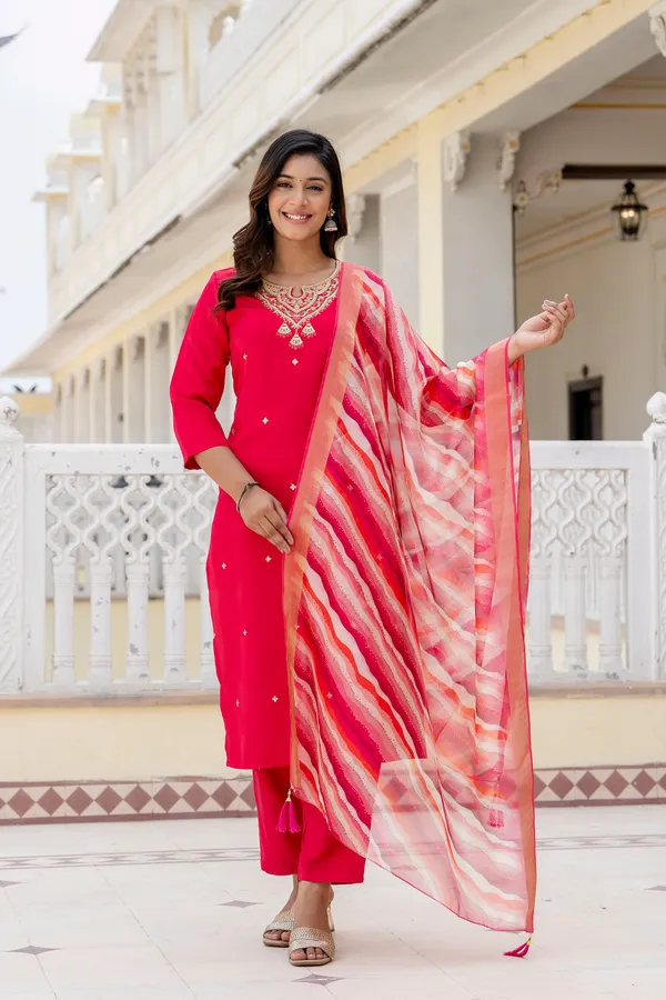 Pink_Embroidered_Straight_Kurta_Set_For_Women