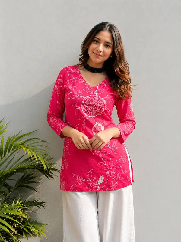 Pink_Printed_Straight_Kurta_For_Women