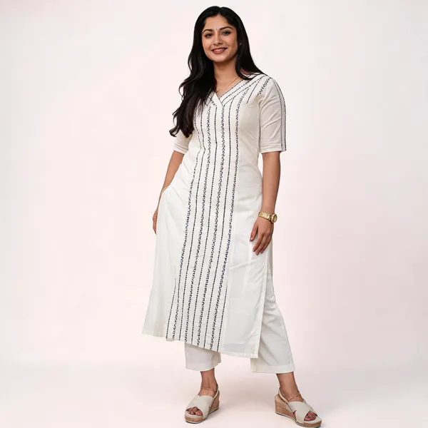 White_Printed_Straight_Kurta_Set_For_Women