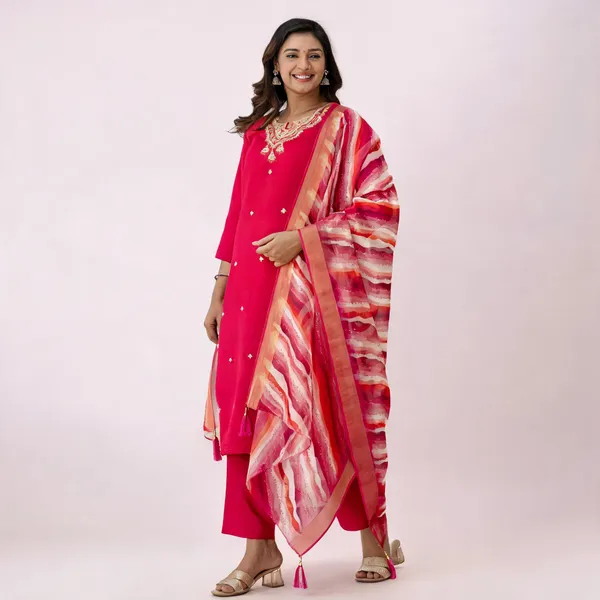 Pink_Embroidered_Straight_Kurta_Set_For_Women